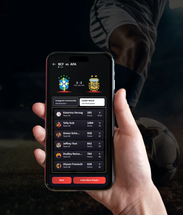 Fantasy Sports App Case Study Image