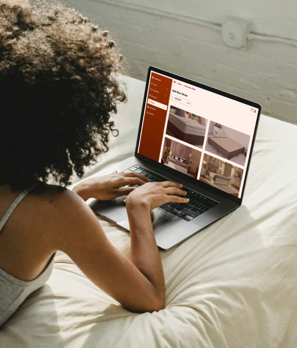 Furniture Manufacturing Web App Case Study Image